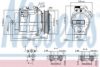 NISSENS 890049 Compressor, air conditioning